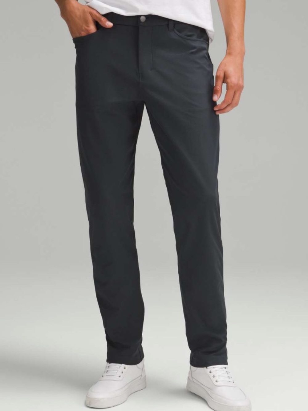 {34} Lululemon ABC Classic-Fit Pant 30" *Warpstreme Obsidian